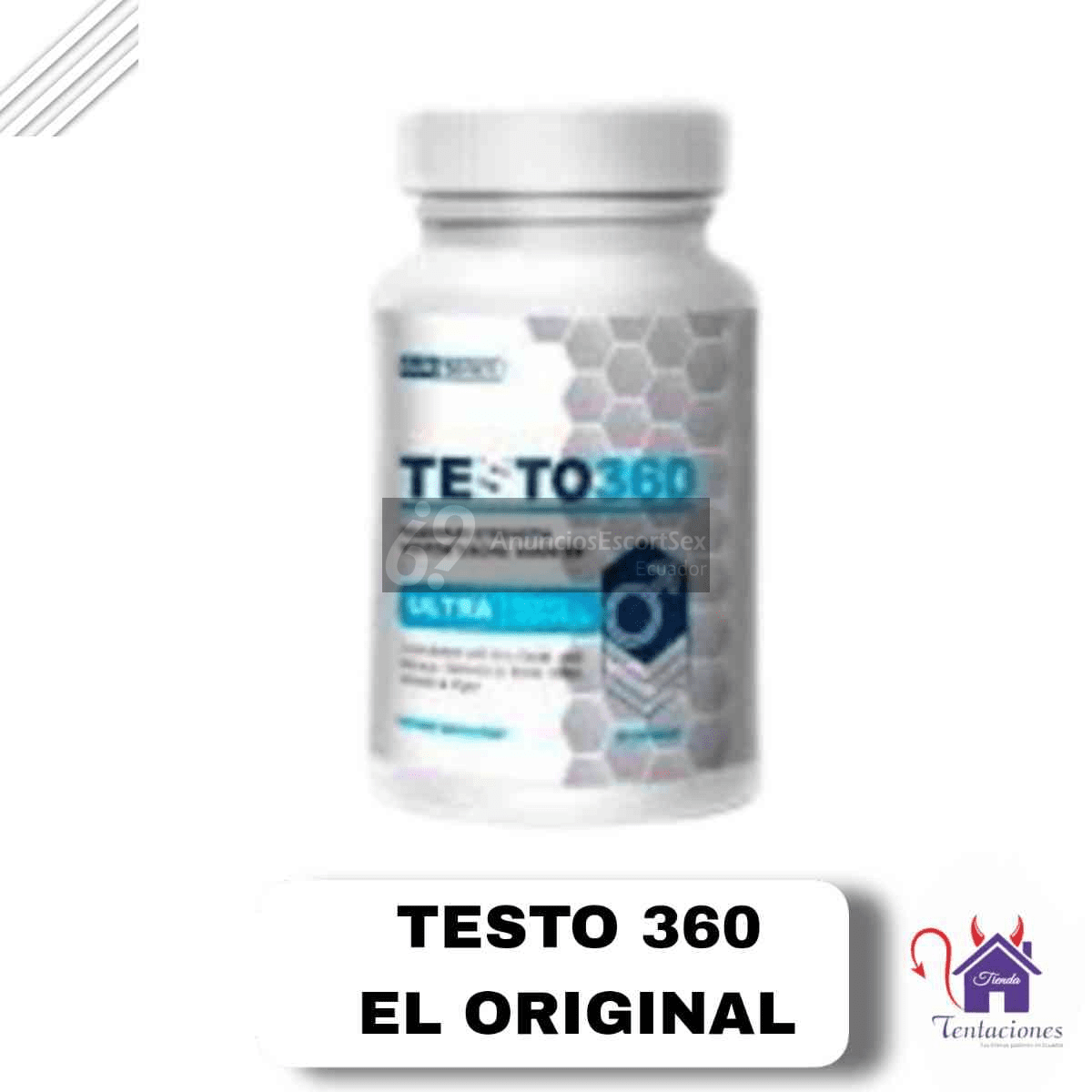 Testo 360 El Original – Crecimiento de 4 a 6 cm de tu miembro Viril