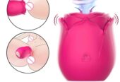 Succionador de Clitoris Forma de Rosa