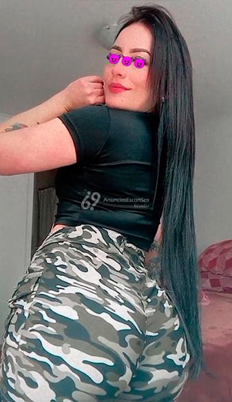Scarlett sexys escort colombiana nalgona en Quito