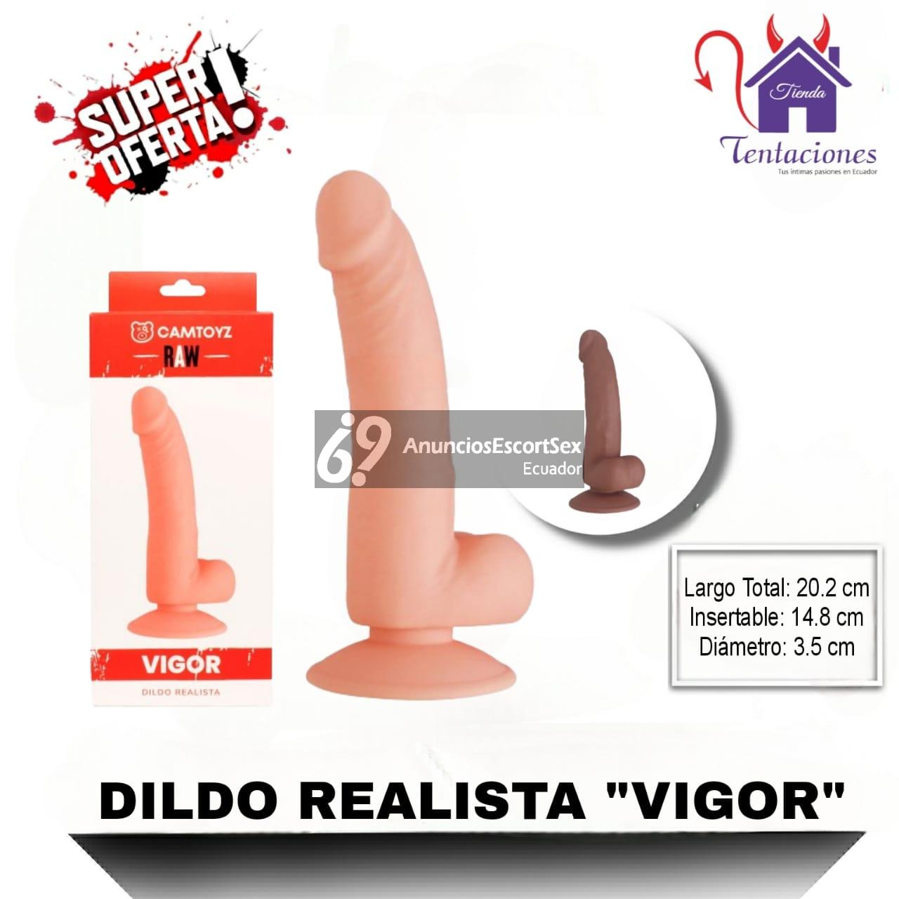 Dildo o Consolador Realista “Vigor”