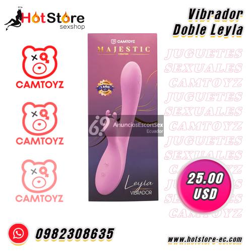 Vibrador Doble Leyla | HotStore Sex Shop Ecuador