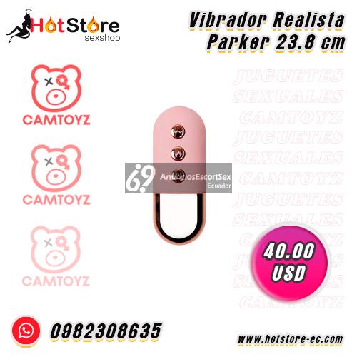 Vibrador Realista Parker 23.8 cm | HotStore Sex Shop Ecuador
