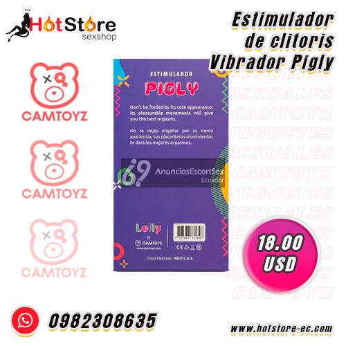 Estimulador de clitoris Vibrador Pigly | HotStore Sex Shop Ecuador