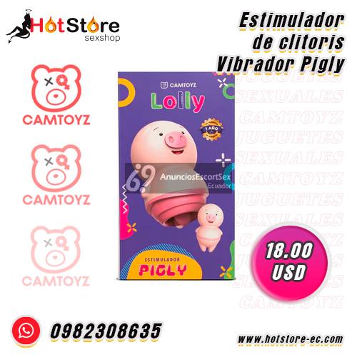 Estimulador de clitoris Vibrador Pigly | HotStore Sex Shop Ecuador