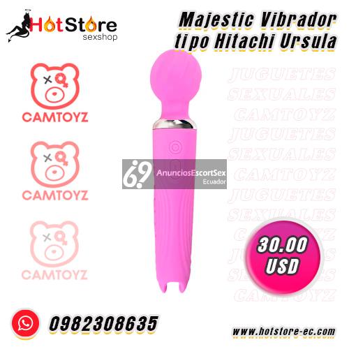 Majestic Vibrador tipo Hitachi Ursula | HotStore Sex Shop Ecuador