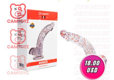 Raw Dildo Realista Angelo Transparente 20 x 3.8 cm | HotStore Sex Shop Ecuador raw-dildo-realista-angelo-transparente-hotstore-sexshop-001