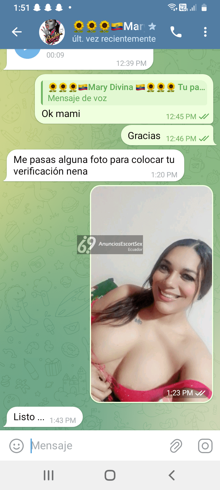 Madurita rica experta en todos los placeres sexuales mi vida