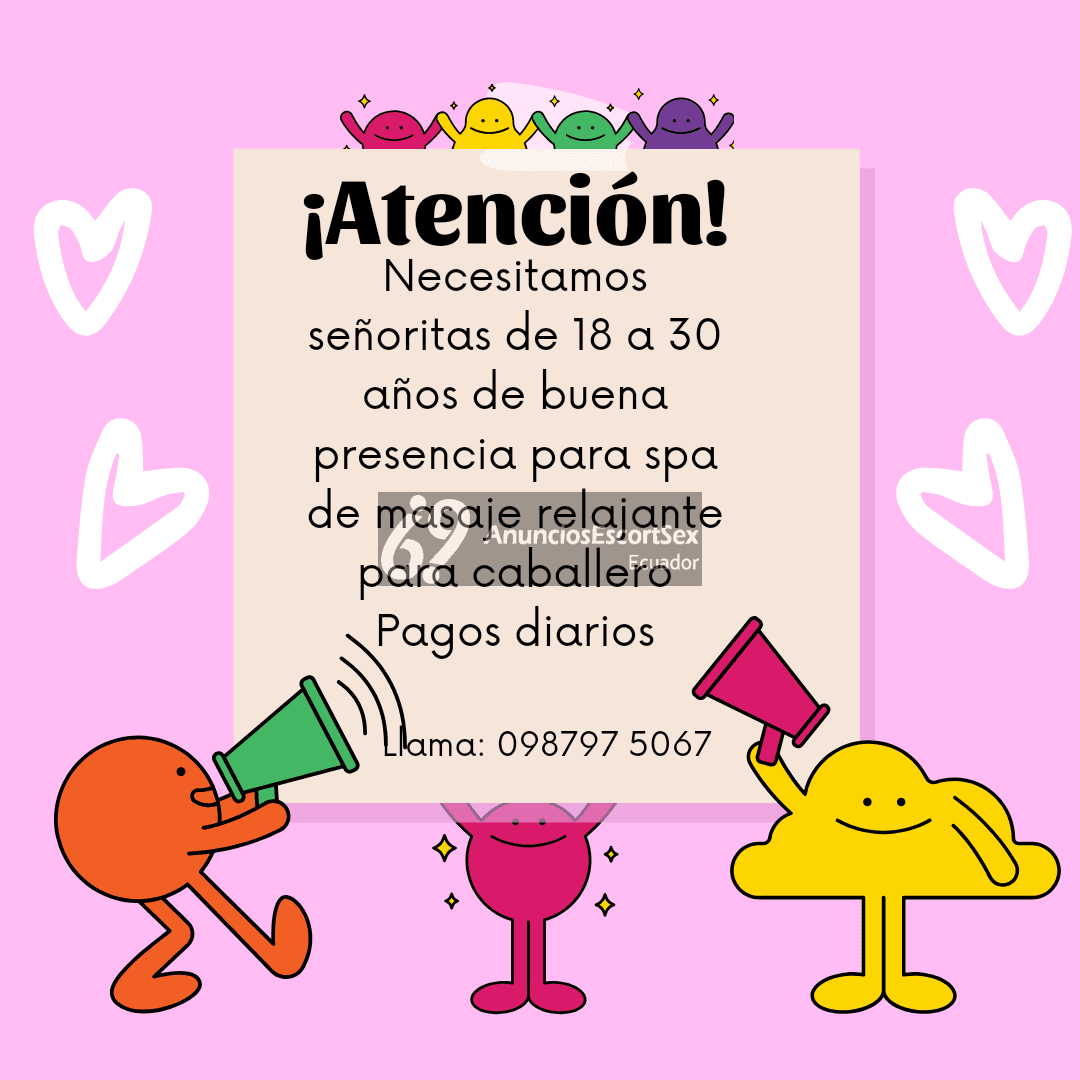 Deseas trabajar con nosotras? Se busca nena linda con buena presencia y ganas de trabajar