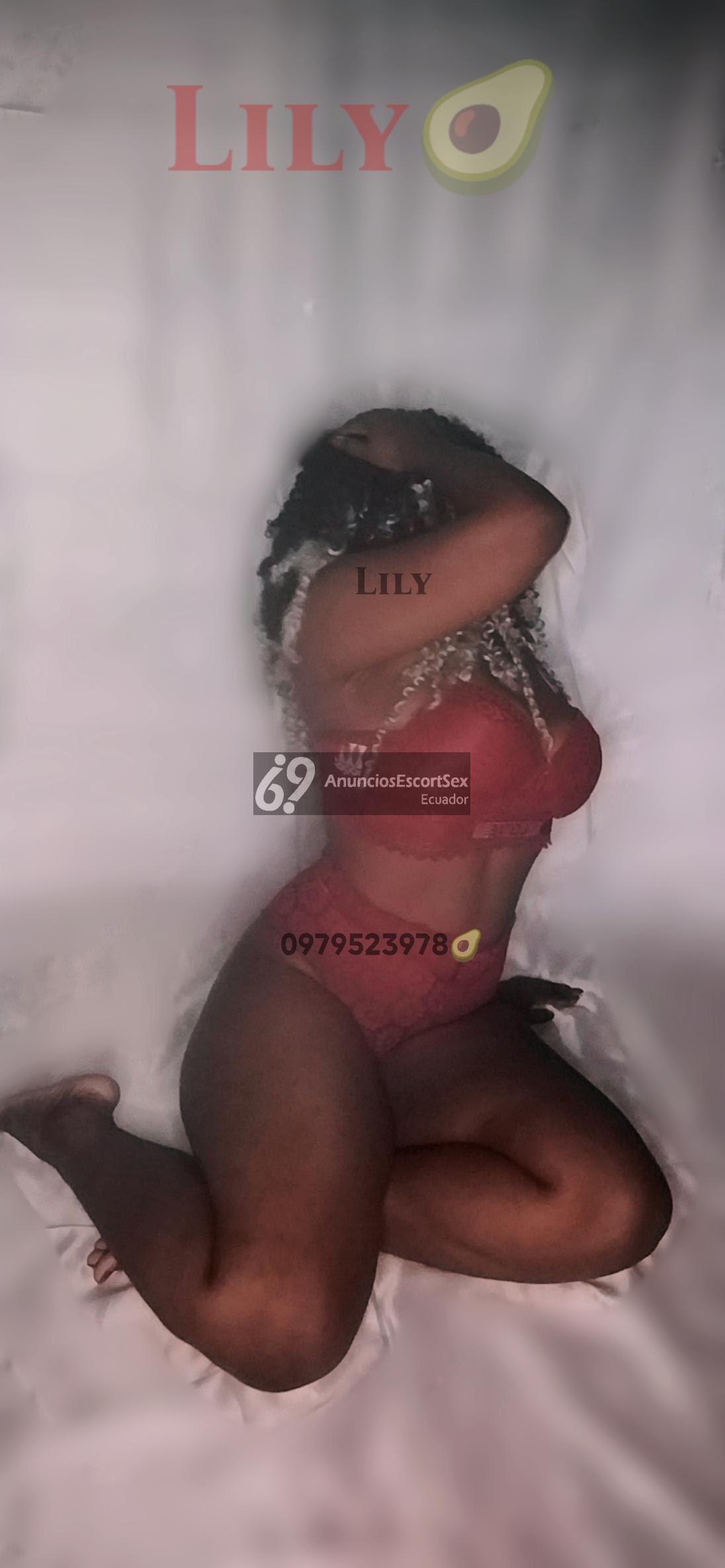 Soy Lily tu negra rica y complaciente, lista y dispuesta complacerlo a ud caballero solvente