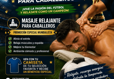 Promoción Mundialista para Caballeros en Guayaquil 🏆 - ¡Vive la Pasión del Fútbol y Relájate como un Campeón! ⚽ 357ca882-650b-4007-b472-570b39b17d29