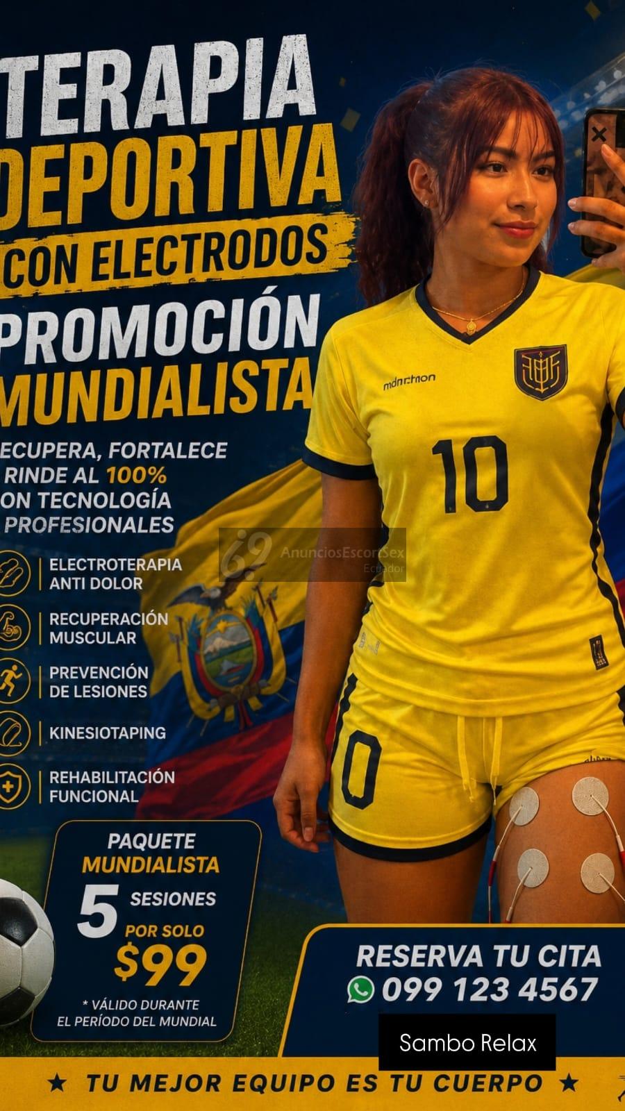 Terapia Deportiva – Promoción Mundialista ⚽ para Caballeros en Guayaquil 🏆 ¡Rinde al 100% como un Campeón!