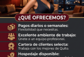 CASA MEDELLIN OPORTUNIDAD LABORAL EN EL MEJOR LOCAL LEGAL Y EL MAS SEGURO EN QUITO ….!!!