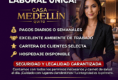 CASA MEDELLIN RECIBE CHICAS PARA TRABAJAR, SOLICITA ENTREVISTA